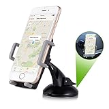Bestfy Universal Smartphones Car Mount Holder, Phone Dashboard Windshield Holder Compatible with iPhone 7 7Plus 6s 6 5s, Samsung Galaxy S7 Edge S6 S5, Nexus, LG, Sony Nokia and more (Black)
