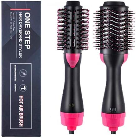 Oval One-Step Hair Dryer & Volumizing Styler, the Best 2 in 1 Hair Dryer Hair Straightenerfor All Hair Types
