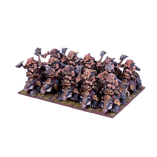 Kings Of War - Dwarf Brock Riders Regiment