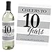 We Still Do - 10th Wedding Anniversary Wine Bottle Labels - Set of 4