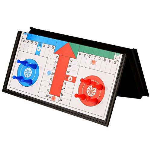 Folding Magnetic Ludo Set - 9.75"
