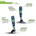 NEWZILL Medical Compression Socks for Women and Men Circulation 20-30 mmHg Best Compression Stockings for Running Athletic Travel Flight Nurses Purple