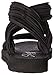 Skechers Cali Women's Meditation-Still Sky Flat Sandal,black,10 M US
