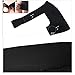 Ueasy Light Weight Adjustable Gym Sports Single Shoulder Brace Support Strap Wrap Belt Band Pad for Men and Women (Left Shoulder Support) (Left Shoulder)