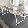CHARMDI-Laptop-Bed-Table-Portable-Laptop-Bed-Tray-Table-Lap-DeskCouch-TableBed-DeskLaptop-Desk-Table-with-Handle-Desktop-Card-Slot-Cup-Slot-Side-Drawer-for-BedSofa-Gold CHARMDI Folding Laptop Bed Tables,Portable Laptop Stand for Bed,Laptop Table with Drawers,Foldable Legs and Reading…