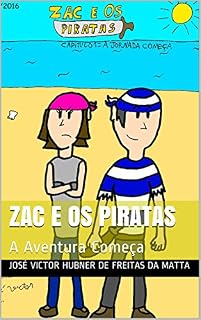 Livro Zac e os Piratas: A Aventura Começa