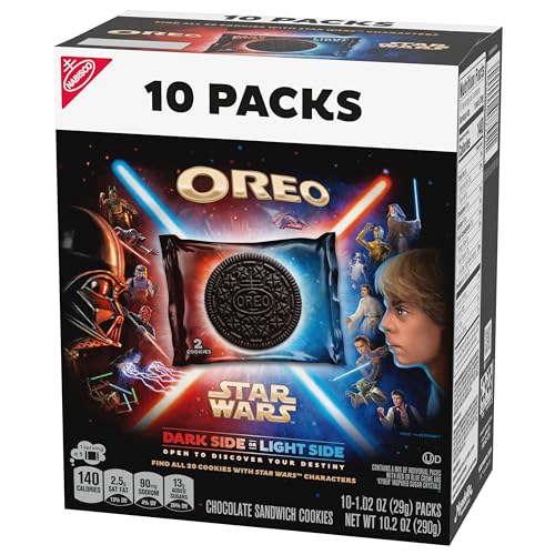 STAR WARS™ OREO COOKIES, SPECIAL EDITION, 10 SNACK PACKS (2 COOKIES PER PACK)