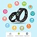 Fitness Tracker Watch Activity Tracker with Heart Rate Monitor, Pedometer, Calorie, Health Tracker with Blood Pressure, Oxygen, Bluetooth Smart Bracelet Band for Android / IOS, IP67 Waterproof, Black