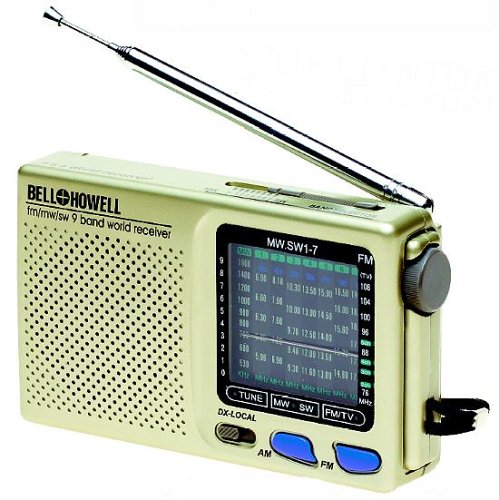 9 BAND World Radio By Bell and & Howell