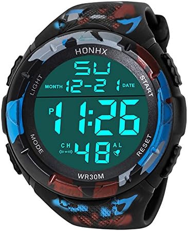 2018 Men Digital Watches Luxury LED Army Sport Watch Analog Military Wrist Watch for Men
