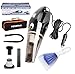 Reserwa [5th Gen] Car Vacuum 12V 106W Wet&Dry Car Vacuum Cleaner Portable Car Handheld Vacuum 16.4FT(5M) Power Cord with 2 HEPA Filters and One Carry Bag and One Cleaning Brush(Black)