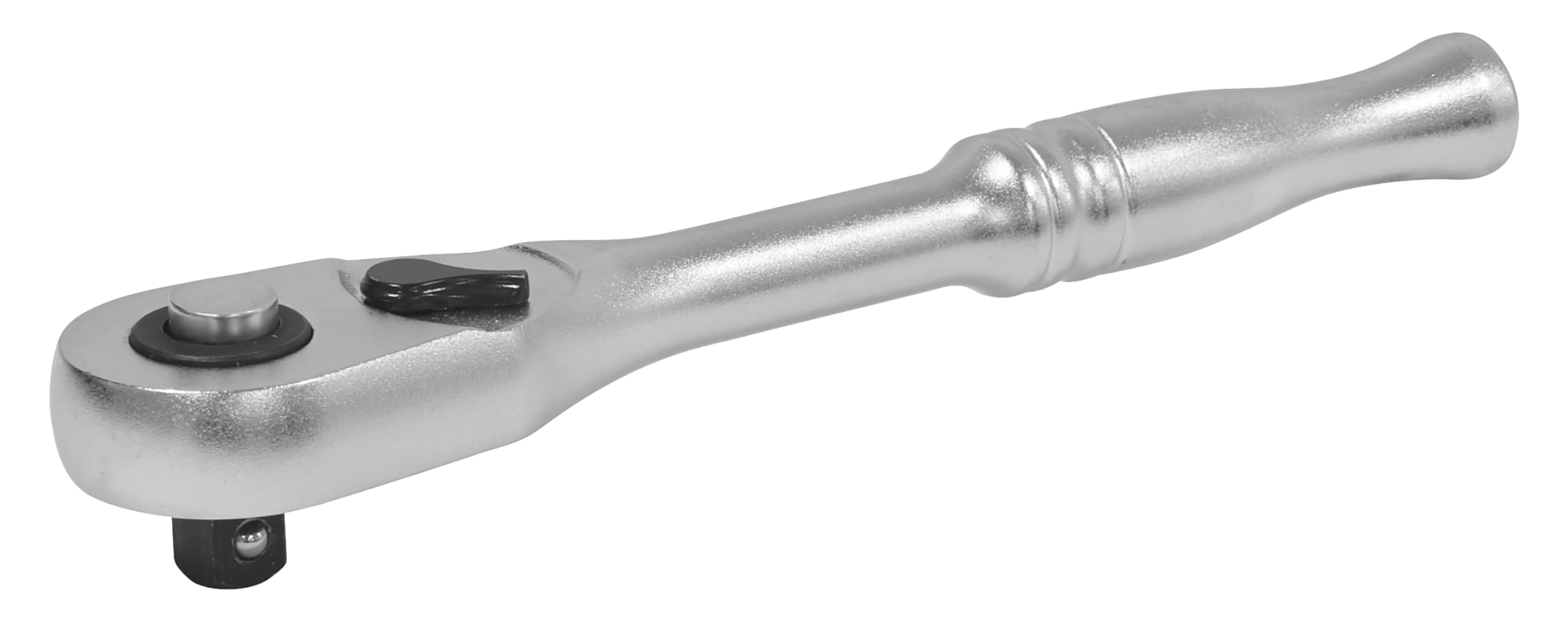 Sealey Premier Platinum 1/2" Sq Drive 90-Tooth Ratchet Wrench Flip Reverse, Quick Release, Micro Satin – AK7932