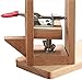 Leather Craft Stitching Sewing Pony Horse Table Desktop 360° Rotation DIY Wood Tool Leathercraft Lacing Clamp