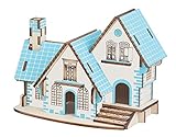 TommoT 3D Wooden Puzzle,Educational Toys for Children,Building Toy, House Model Kits
