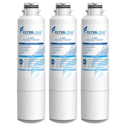 FilterLogic Refrigerator Water Filter, Replacement for Samsu