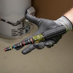 Klein Tools 32910 Impact Driver, 7-in-1 SAE Impact