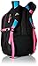 High Sierra Swerve Laptop Backpack, Black/Pool/Flamingo, 19 x 13 x 7.75-Inch
