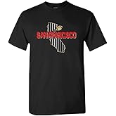 Xtreme Apparrel Team Field Map Men's T-Shirt for Football Fans