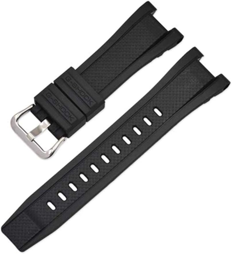 Watch Band Strap Pin Buckled Adjustable Resin Rubber Wristband Wristwatch Bands Replacement Accessories for GST-W300/GST-S110/GST-W110