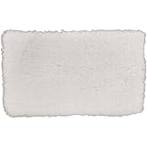 1 Pc Dollhouse Miniature Carpet, Fluffy Mini Dollhouse Rug, Doll House Rug, Parent-Interaction Lightweight for 1/12, 1/8, 1/6 Dollhouse, Dollhouse Decor (White Round S)