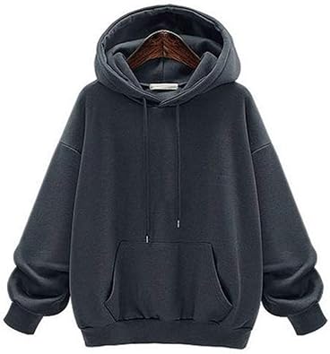 Amazon Co Jp プルオーバーjoielmal パーカー レディース スウェット 長袖 フード付き トレーナー スウェット 裏起毛 無地 シューズ バッグ