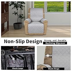 Easy-Going Recliner Chair Slipcover Reversible Sofa