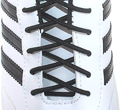 Mshega Round Thin Shoelaces Sneakers Shoe Laces 2 Pair