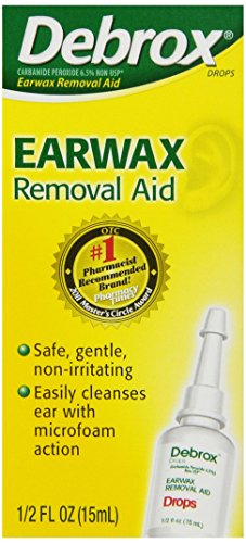 Debrox Drops Earwax Removal Aid drops,1/2 FL OZ