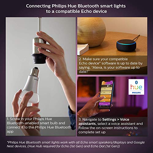 Philips Hue White Color Ambiance BR30 LED Smart Bulbs, 16