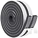 Yotache Door Insulation and Soundproofing Tape 2 Rolls 3/4 Inch Wide X 3/8 Inch Thick, Foam Draft Gasket Tape 10mm Thick and Black, Total 13 Feet Long (2 X 6.5 Ft Each)