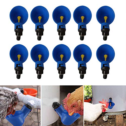 LA TALUS Automatische Befüllung Von Geflügeltränken, Geflügelbechertrinker, Trinkwasserschale Für Hühner, Enten, Gänse… – Bild 4