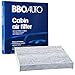 BBO AUTO BCF10134 Premium Cabin Air Filter with Active Carbon Media – Fits Honda Accord, Civic, Crosstour, CR-V, Odyssey, Pilot, Ridgeline | Acura ILX, MDX, TL, TLX, TSX (CF10134 REPLACEMENT)