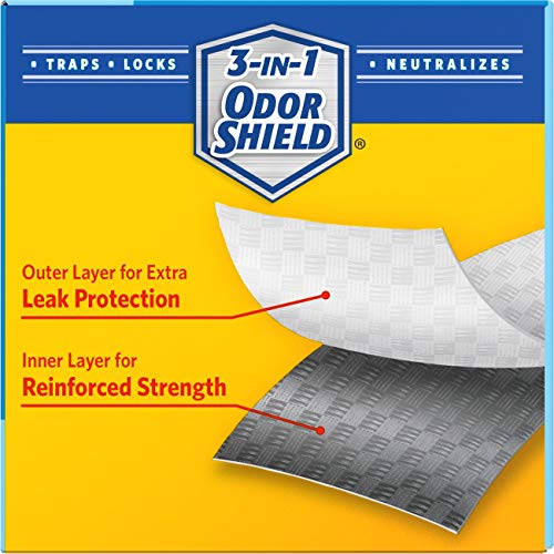 5 Glad+OdorShield+Kitchen+Drawstring+Trash