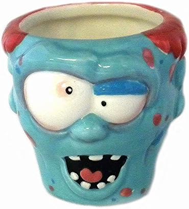 Zombie Head Ceramic Shot Glass