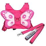 EPLAZA Baby Toddler Walking Safety Butterfly Belt Harness with Leash Child Kid Assistant Strap (a)