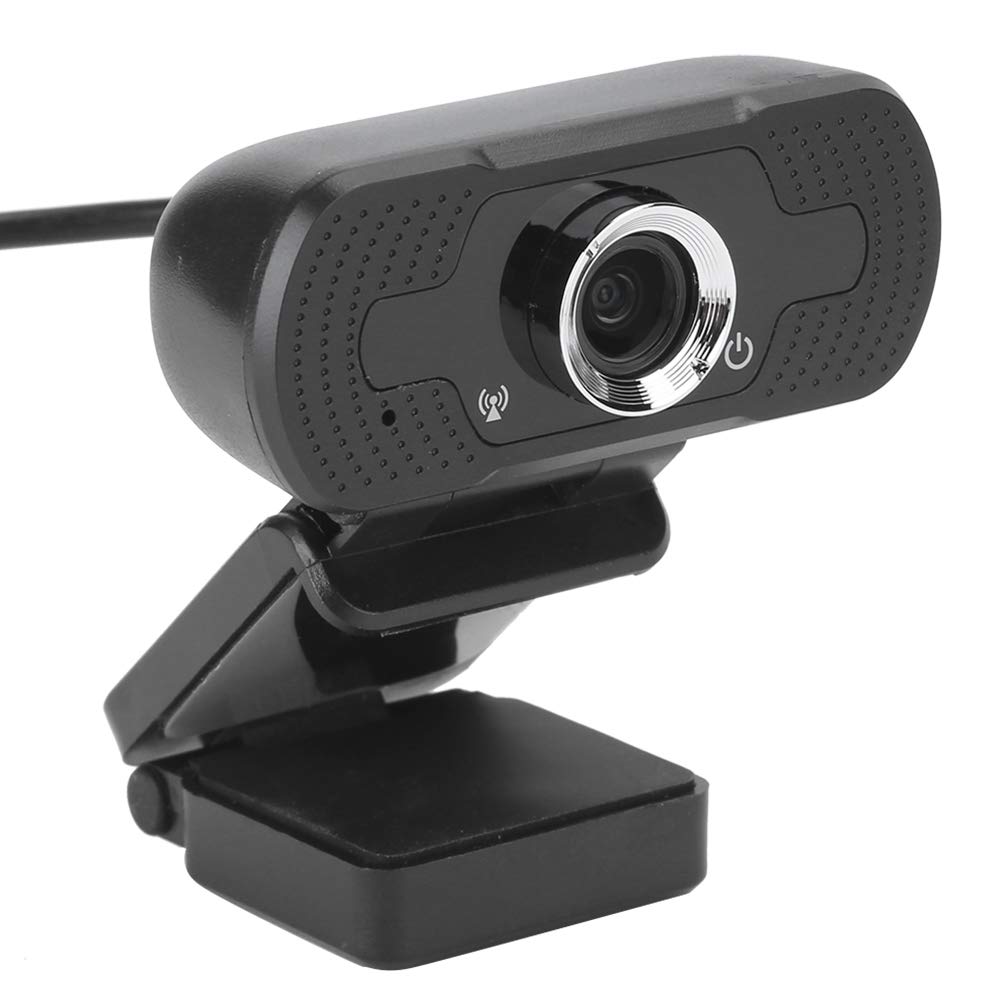 VBESTLIFE Webcam Computer Camera,with Microphone,for PC Laptop Desktop, Black,1080P,for Online Teaching, Online Class,Online Chat,video conference