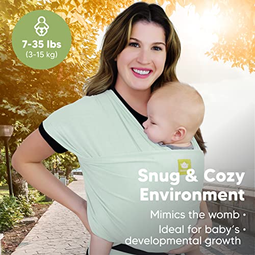 KeaBabies Baby Wrap Carrier All in 1 Original Breathable Baby Sling