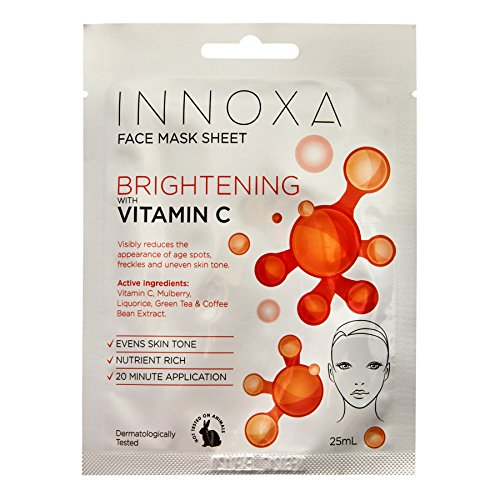 Innoxa face mask sheet brightening with vitamin c