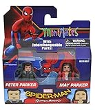 Marvel Minimates Series 73 Spider-Man Homecoming Movie Peter Parker & May Parker 2-Pack
