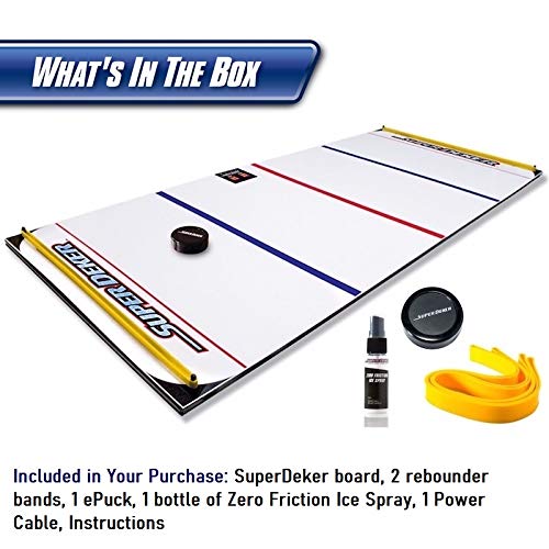 SuperDeker Advanced Ice Hockey Training System Real Ice Feel, Light