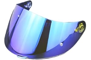 TAOHOM K1 Helmet shield Replacement,K5 Motorcycle Helmet Visor Compatible with K1 K1S K3SV K5 K5S(Revo Clear Blue)