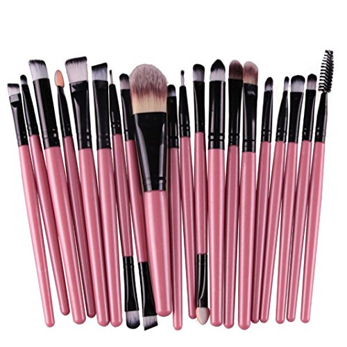 image for Qisc Premium 20 Pcs Synthetic Foundation Powder Concealers Eye Shadows