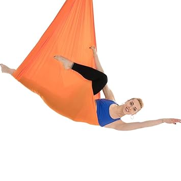 HEEGNPD 6 * 2,8 m Yoga antigravedad Hamaca Yoga Pilates Gym ...