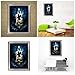 Chige DIY 5D Diamond Painting Kit, Cross Stitch Craft Kits Rhinestone Embroidery Wall Stickers Pasted Picture Drawing for Living Room Craft Home Wall Decor (Angel)