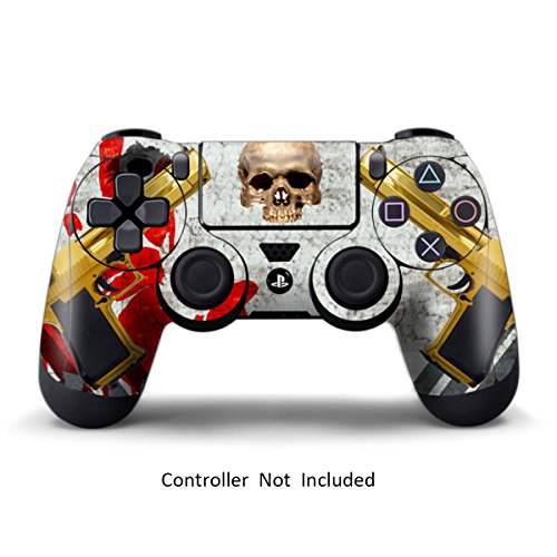 PS4 Controller Designer Skin for Sony PlayStation 4 DualShock Wireless Controller - Ghost Ops PS4 Controller Designer Skin for Sony PlayStation 4 DualShock Wireless Controller - Ghost Ops