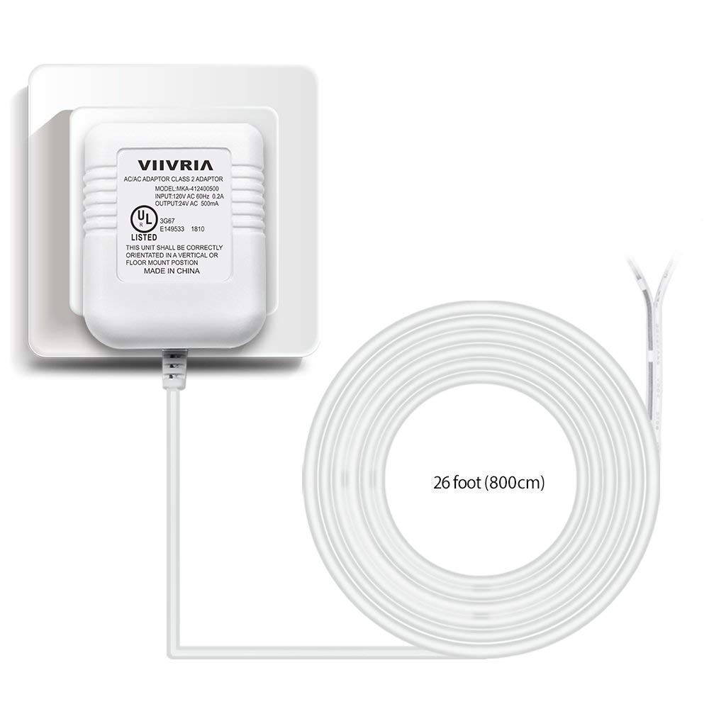 24 Volt Transformer, C Wire Adapter Thermostat, Competible with All