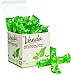 Veeda 100% Natural Cotton Tampons - Regular Absorbency with leak proof protection - Compact BPA-Free Applicator - Unscented & Free from Chlorine, Toxin - 16 Count
