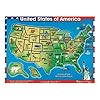 Melissa & Doug Deluxe Wooden USA Map Sound Puzzle