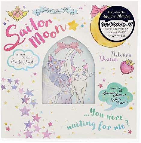 サンスター文具 美少女戦士セーラームーン 色紙 ウィンドウメッセージ ルナ S B07m8s5sgb 468円 大人気 New Arrival 最安値挑戦 年中無休 高品質 通販