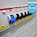 8 Pack P Touch Label Tape,TZe231 Tape 12mm 0.47 Inch Laminated Clear/White/Red/Blue/Yellow/Green,Gold/White on Black Compatible with Brother P-Touch Label Maker PT-D210 PT-H110 PT-D600 PT-1230PC,8m